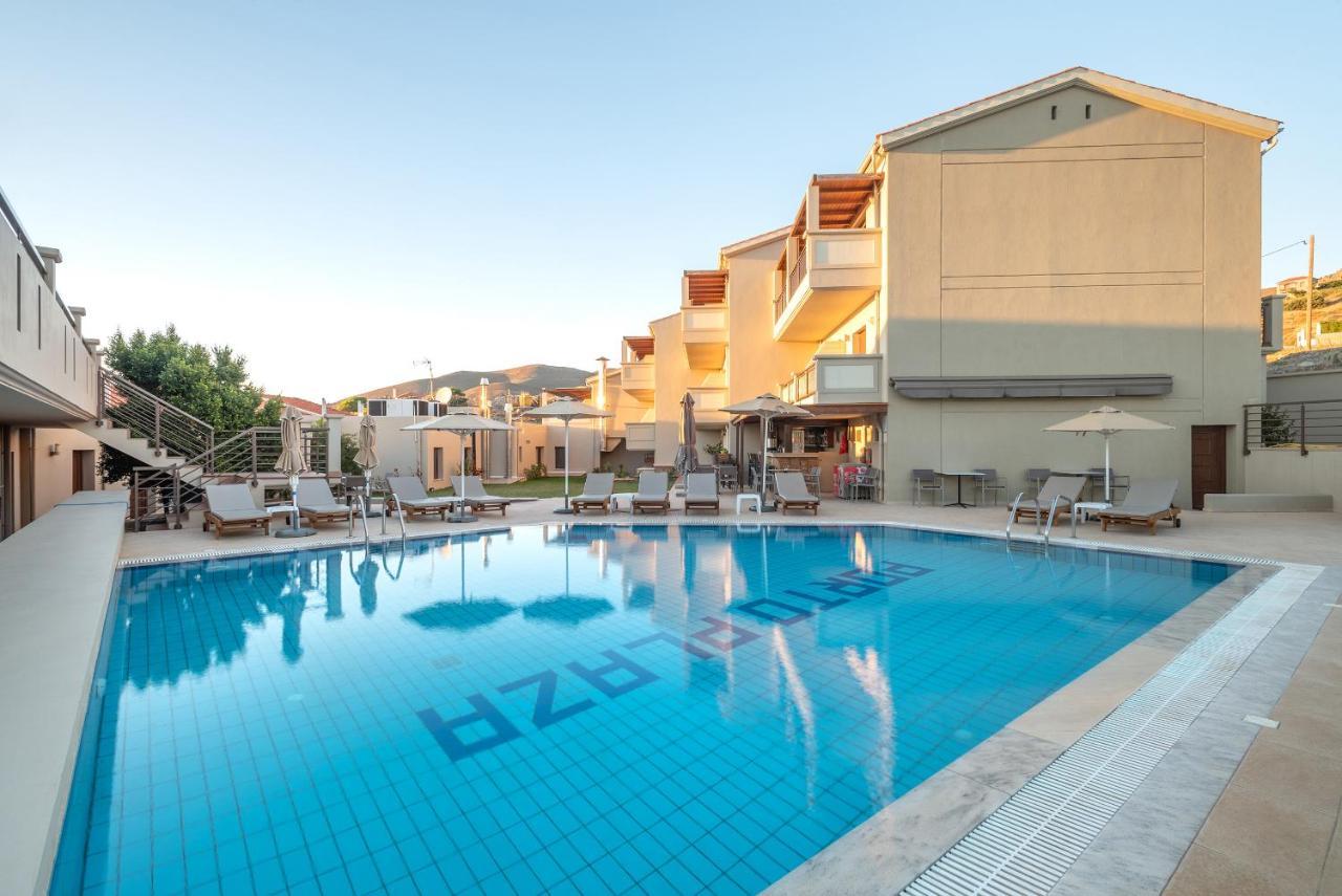 Porto Plaza Hotel Agios Ioannis Kaspaka Экстерьер фото
