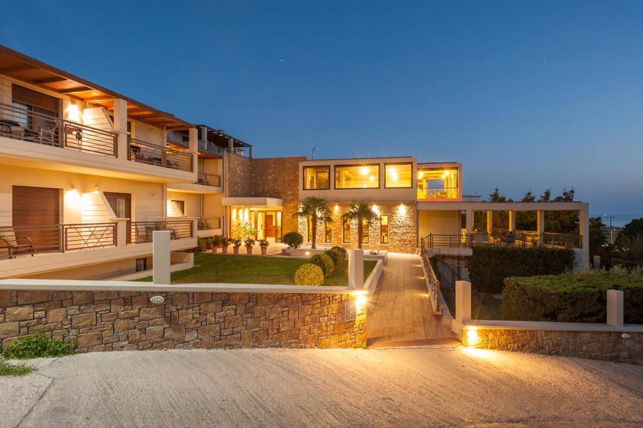 Porto Plaza Hotel Agios Ioannis Kaspaka Экстерьер фото