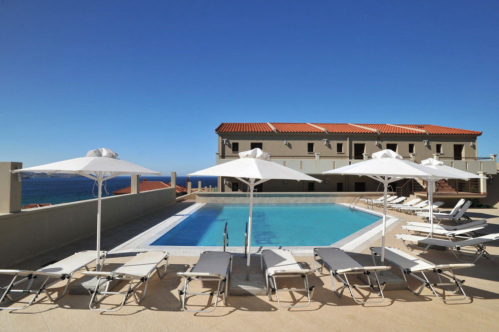 Porto Plaza Hotel Agios Ioannis Kaspaka Экстерьер фото