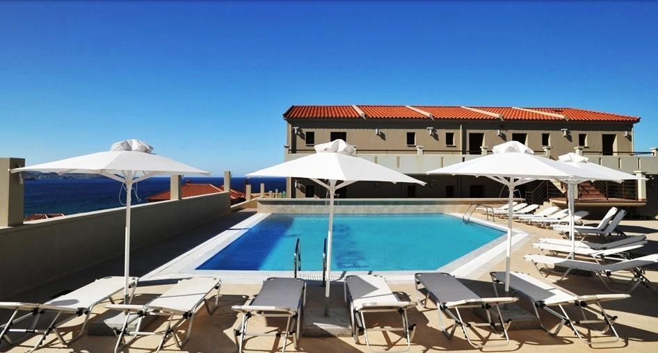 Porto Plaza Hotel Agios Ioannis Kaspaka Экстерьер фото