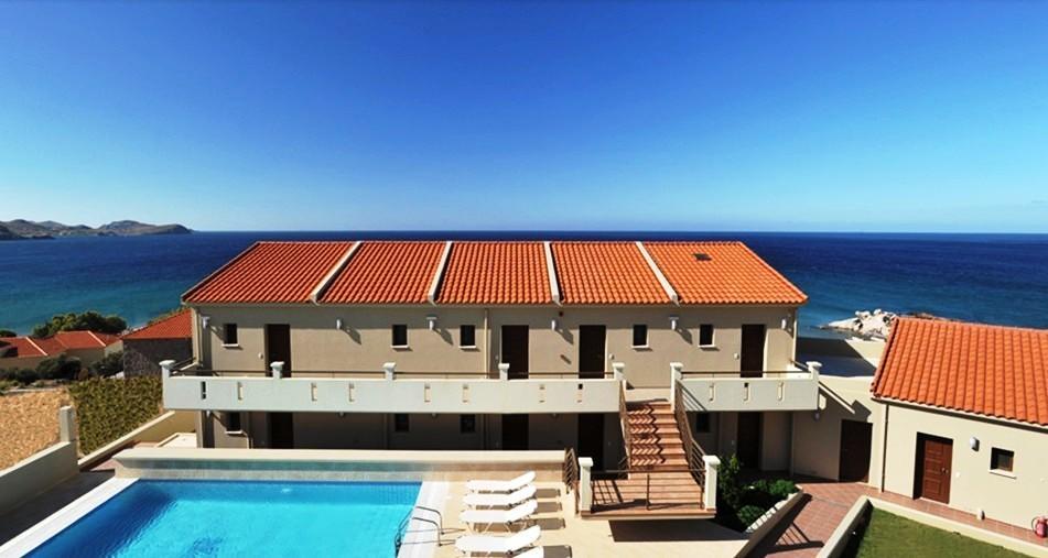 Porto Plaza Hotel Agios Ioannis Kaspaka Экстерьер фото